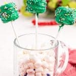 Christmas Tree Marshmallow Pops