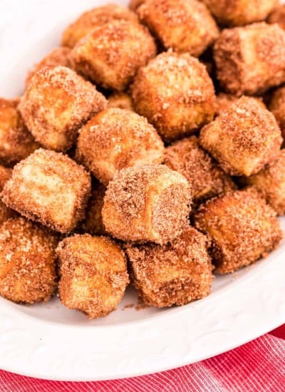 Cinnamon Sugar Pretzel Bites