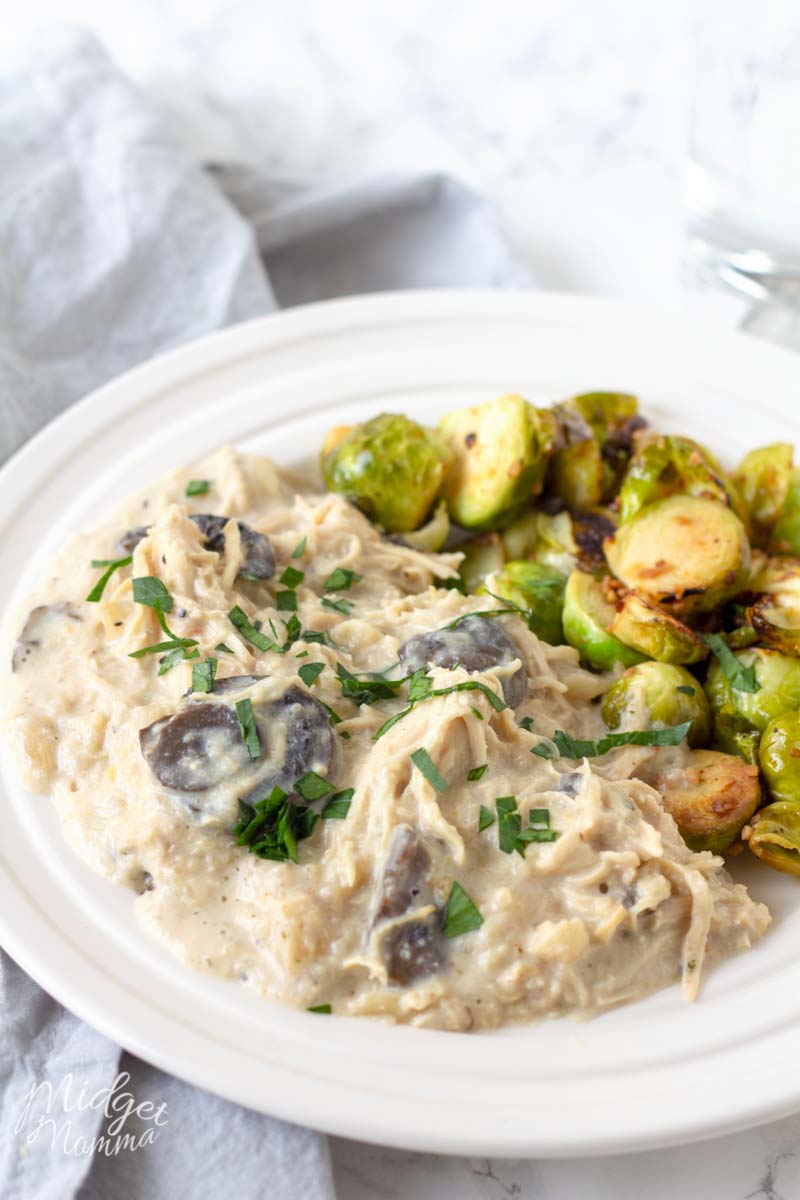 Creamy Crock-pot Italian Chicken and Cauliflower