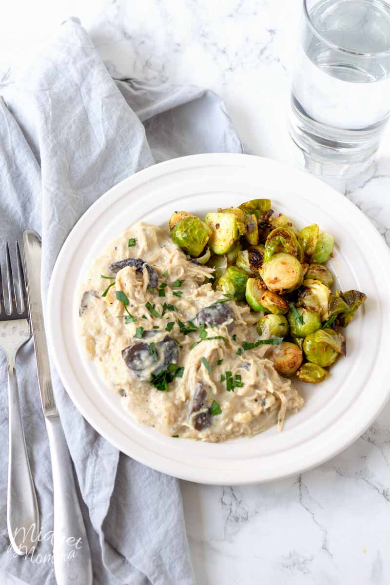 creamy chicken and cauliflower