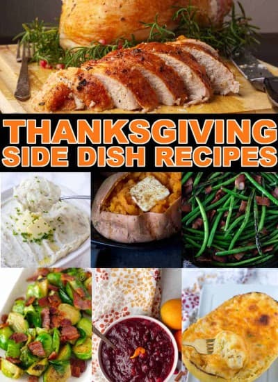 THANKSGIVING SIDE DISH RECIPES