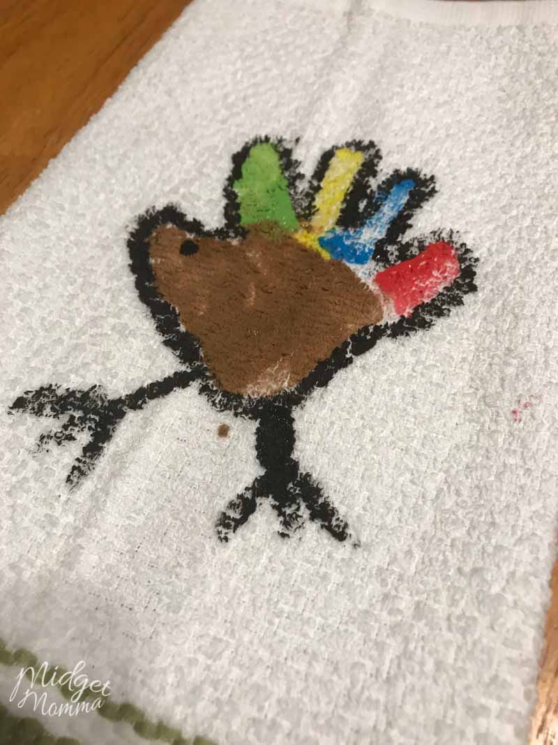 Turkey Handprint Craft