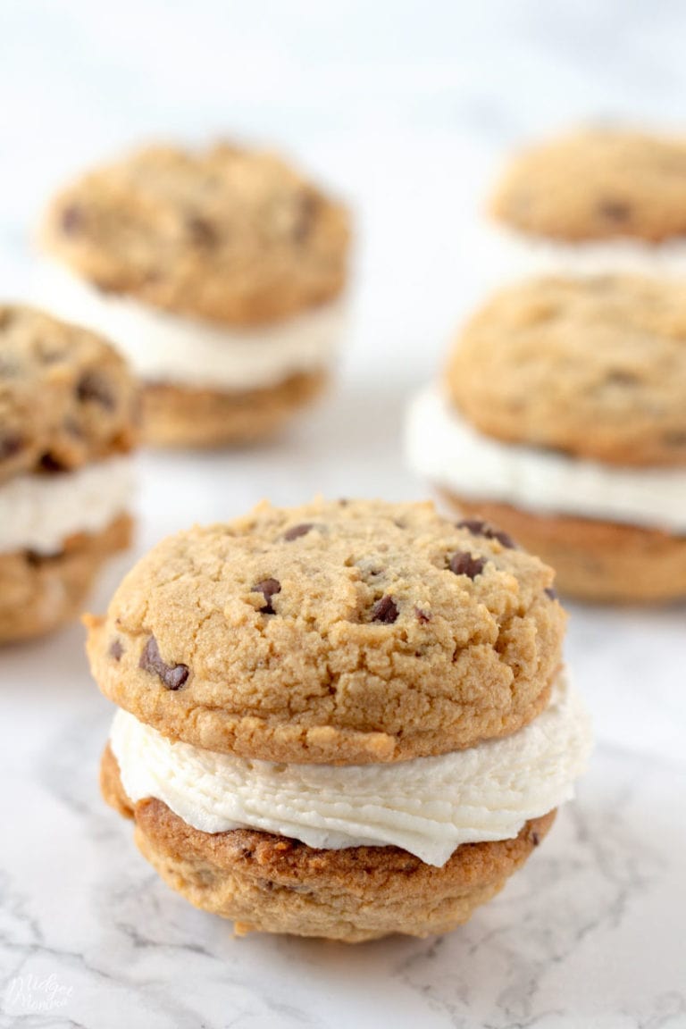 Chocolate Chip Cookie Sandwich • MidgetMomma