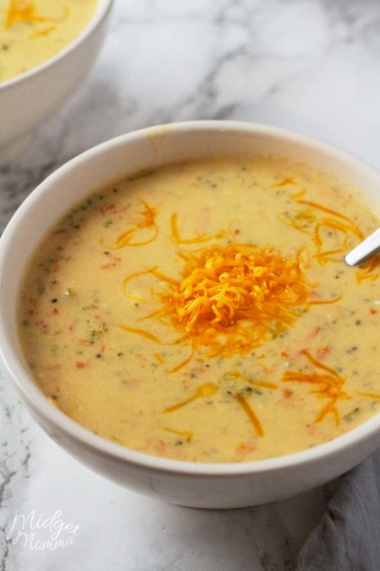 Broccoli and Cheddar Soup