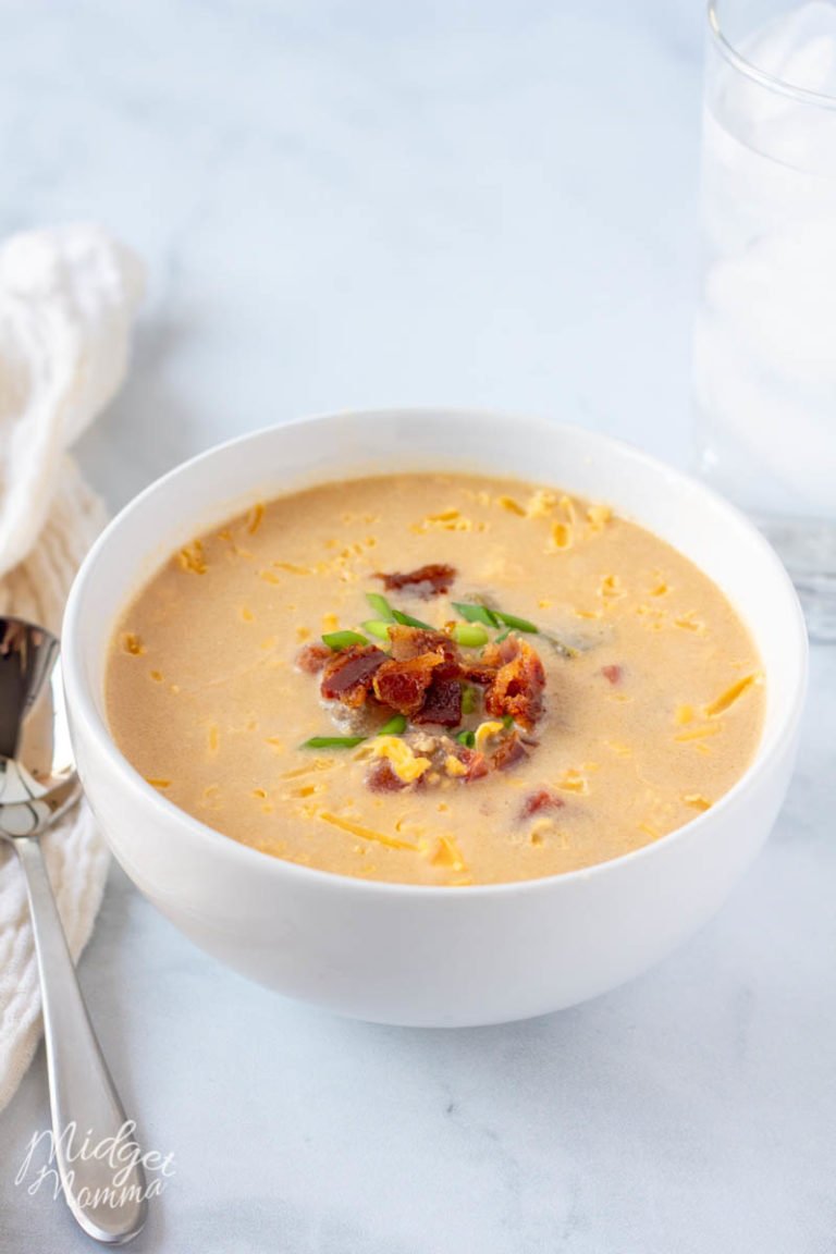 Chicken Bacon Ranch Soup Instant Pot Recipe • MidgetMomma