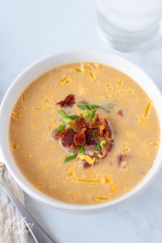 Chicken Bacon Ranch Soup Instant Pot Recipe • MidgetMomma