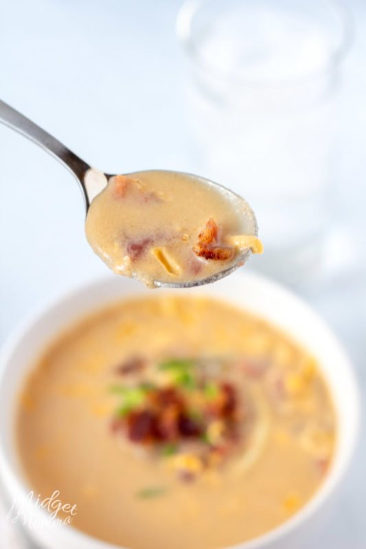 Chicken Bacon Ranch Soup Instant Pot Recipe • MidgetMomma