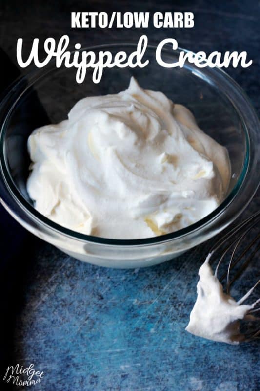 Keto Whipped Cream