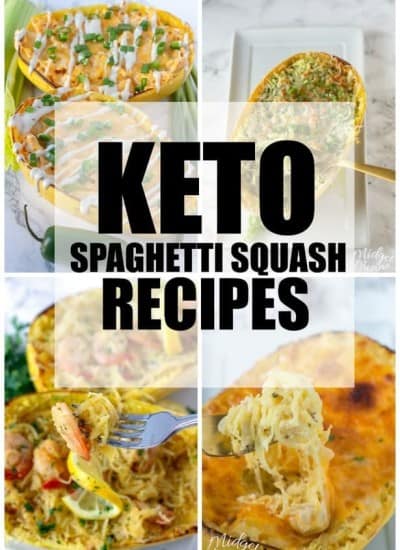 Keto spaghetti Squash