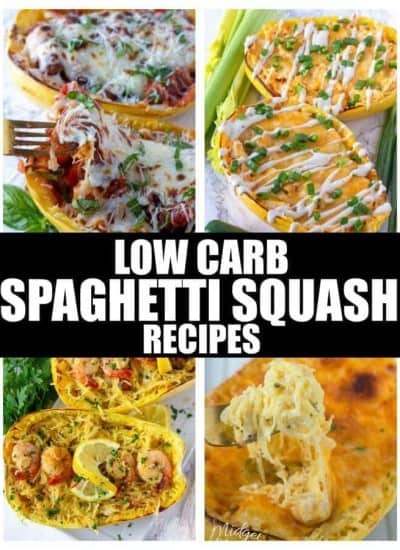 Low carb spaghetti squash recipes