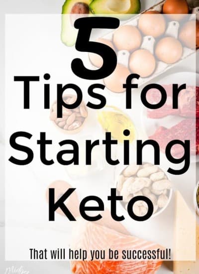 Tips for starting keto