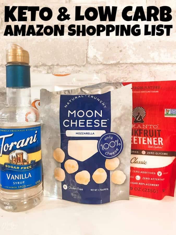 Amazon keto shopping list