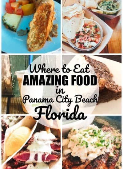 If you are looking for where to eat amazing food in Panama City Beach Florida then this is the list for you! There are amazing Panama City Beach Restaurants with AMAZING food that you are sure to love no matter what type of food you enjoy, for breakfast, lunch and dinner! #PanamaCityBeach #PCB #Travel #Florida #Food