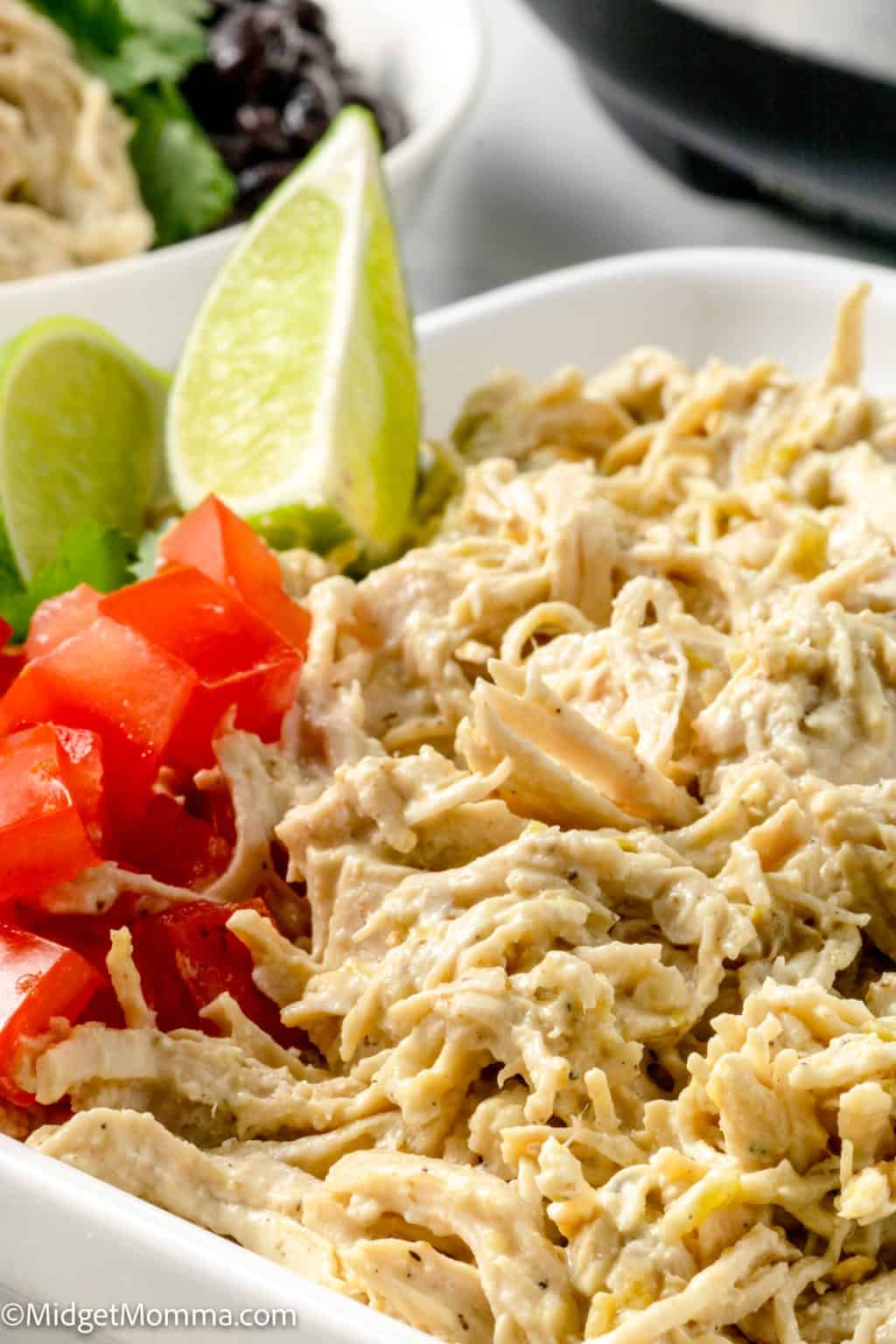 Instant Pot Green Chili and Chicken • MidgetMomma