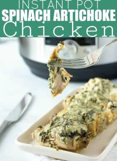 Spinach Artichoke Instant Pot Chicken Thighs. If you are looking for an amazing instant pot chicken recipe, that the whole family will love then you have to make this amazing Spinach Artichoke Instant Pot Chicken Thighs! Plus this tasty chicken recipe is also low carb and keto friendly!