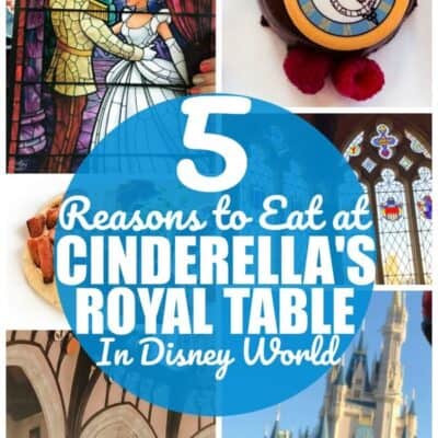 Cinderella's Royal Table Reservations