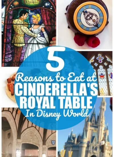 Cinderella's Royal Table Reservations