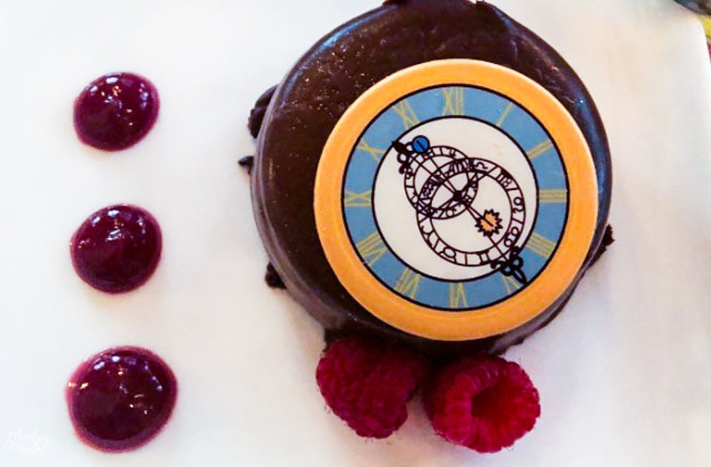 Cinderella's Royal Table adult dessert