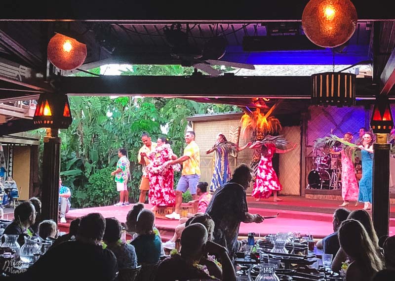 Disney World Spirit of Aloha Dinner Show