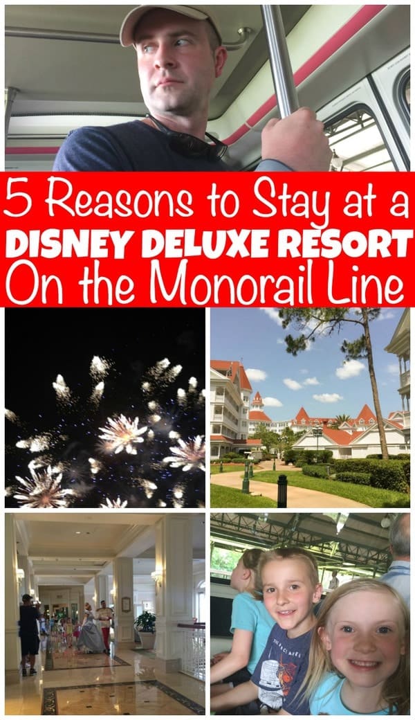 Disney deluxe resort on monorail line