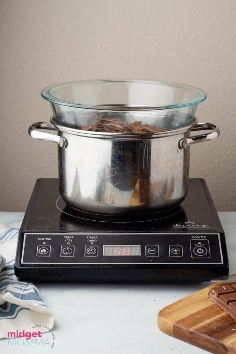 How To Melt Chocolate In A Double Boiler • MidgetMomma