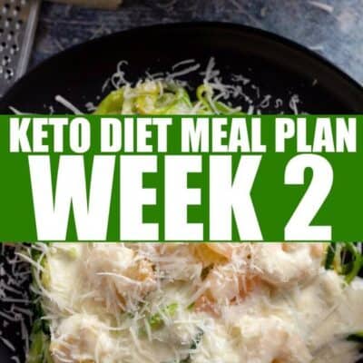 Keto Diet Meal Plan Week 2