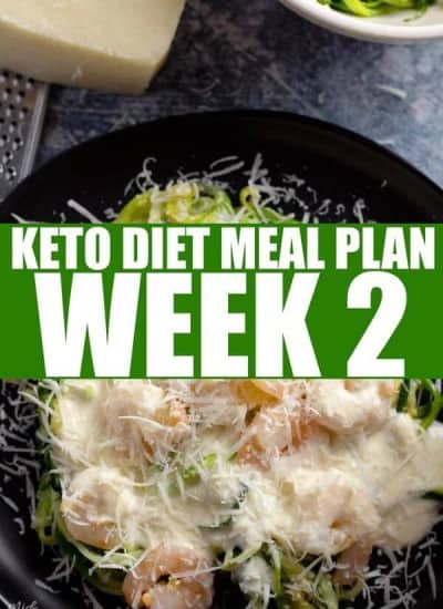 Keto Diet Meal Plan Week 2
