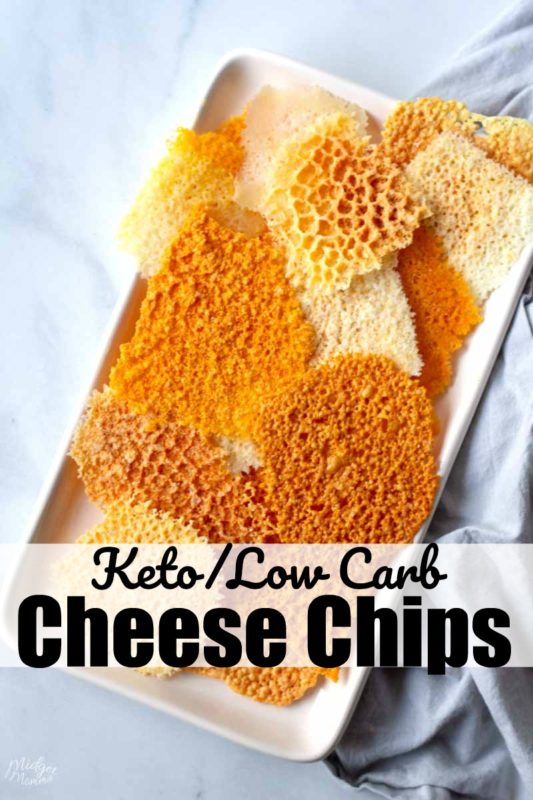 Keto Cheese Chips Made in the Microwave • MidgetMomma