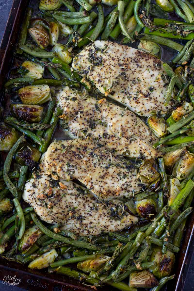 One Pan Chicken and Veggies Bake