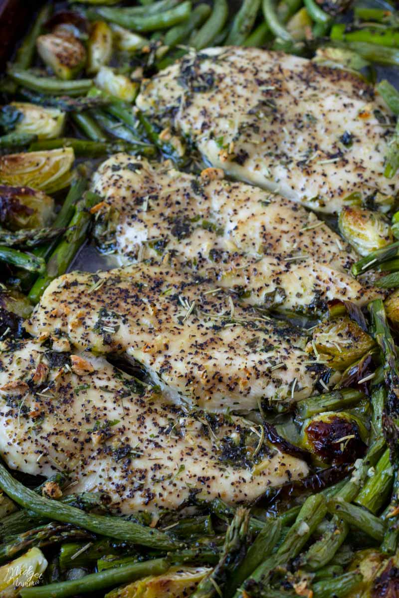 One Pan Chicken and Veggies Bake