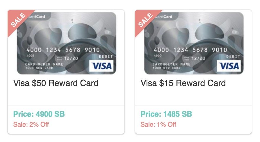 Swagbucks visa