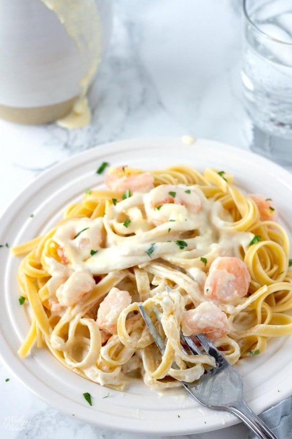 Shrimp Alfredo