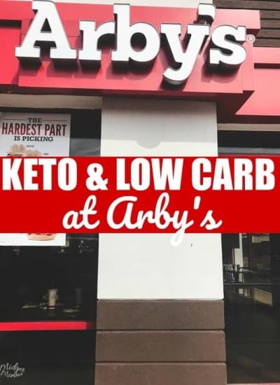 Arby's Low Carb and Keto Food