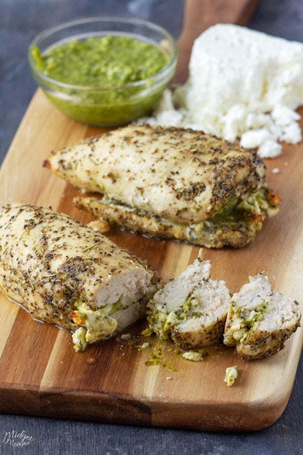 feta stuffed chicken breasts