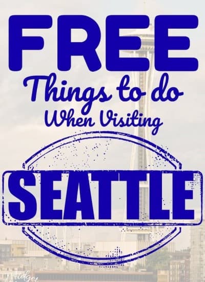 FREE things to do in Seattle