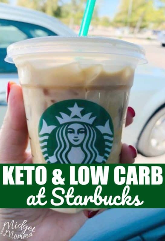 Low Carb and Keto Friendly Drinks at Starbucks • MidgetMomma