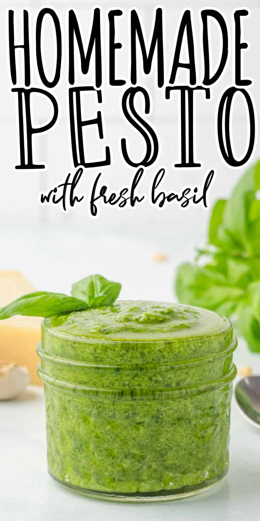 How to Make Pesto (with Fresh Basil and Step by Step Directions)