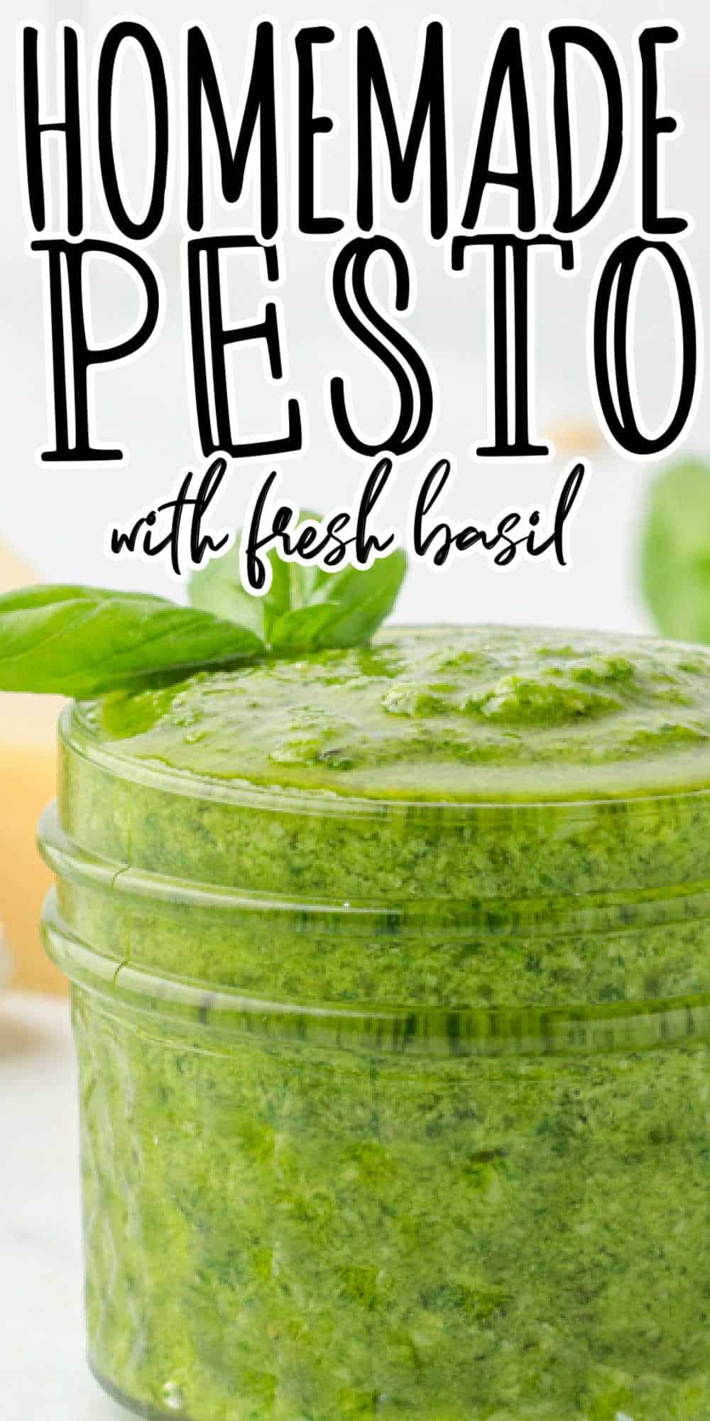 How to Make Pesto (with Fresh Basil and Step by Step Directions)