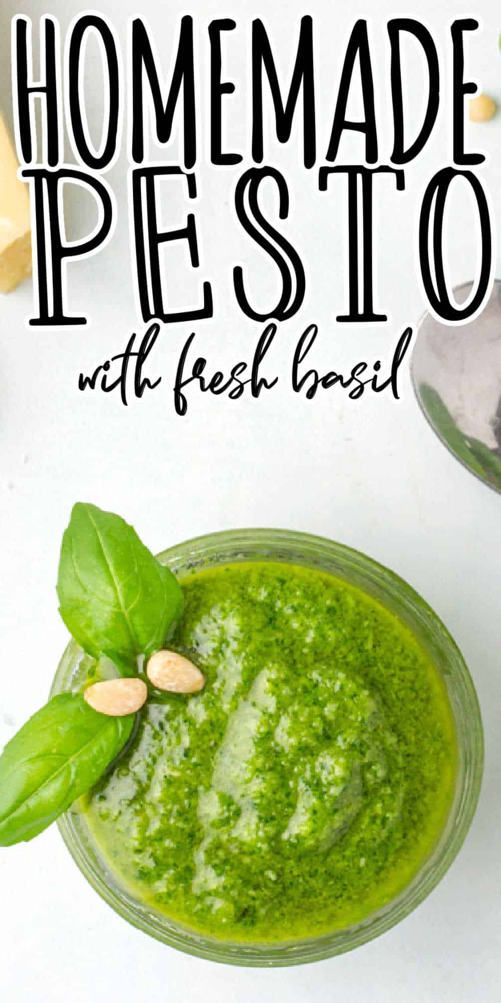 How to Make Pesto (with Fresh Basil and Step by Step Directions)
