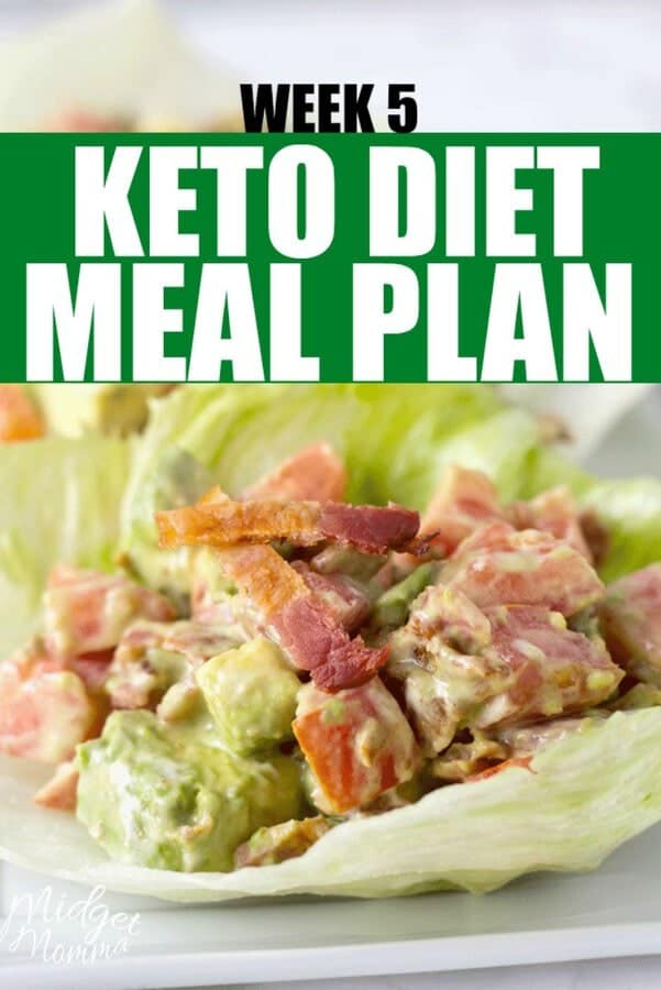 keto diet meal plan week 5