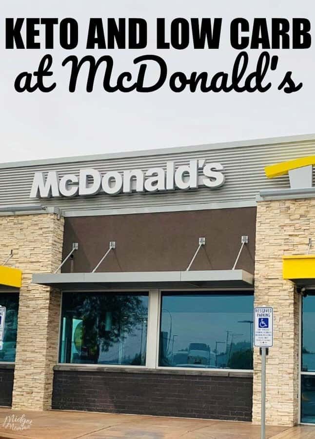 Check out this list of Low Carb and Keto at McDonald's to help you choose what to eat when you are at McDonald's.Â 