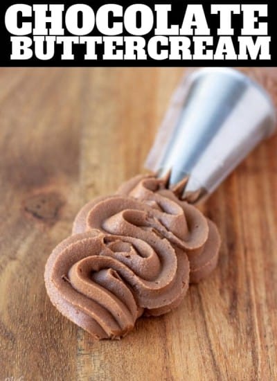Sugar free keto and low carb chocolate buttercream frosting