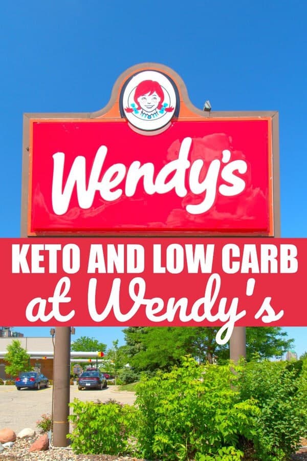 wendys keto and low carb