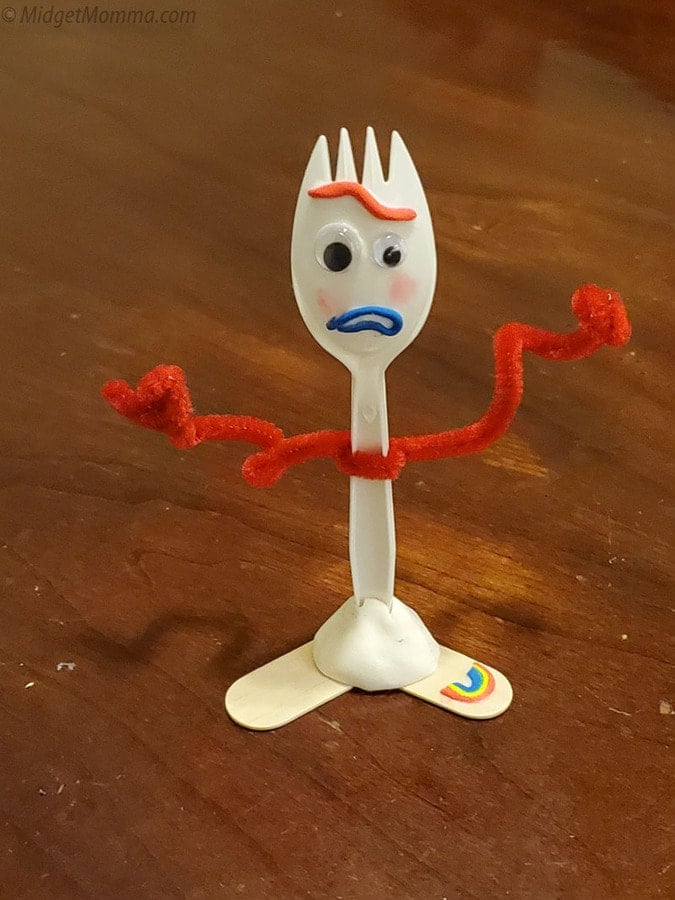 DIY Toy Story Forky Craft
