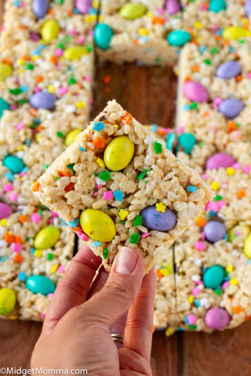 Easter M&M Rice Krispie Treats Recipe