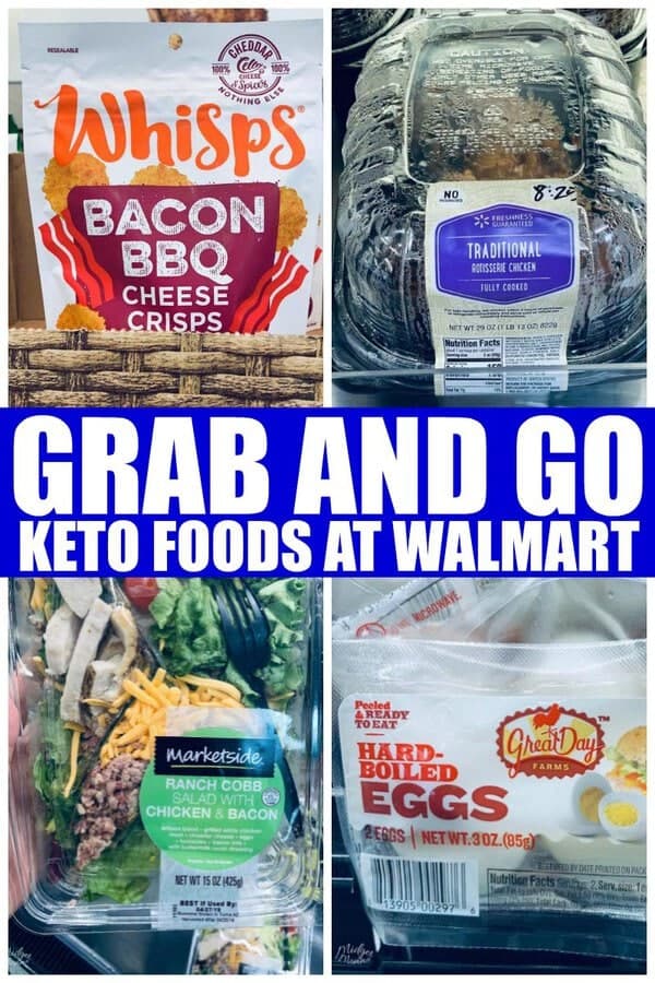 Grab and Go Keto Foods at Walmart