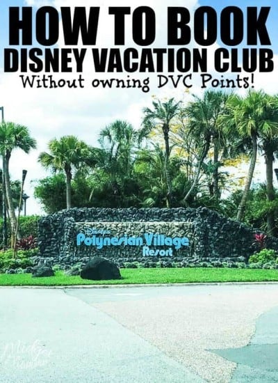 How to Book Disney Vacation Club