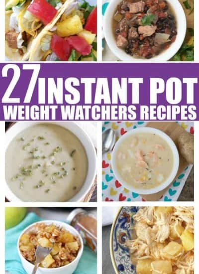 Instant pot weight watchers recipes