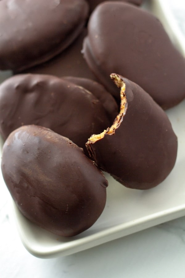 Keto chocolate peanut butter eggs