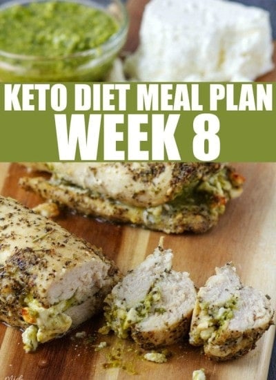 Keto Diet Meal Plan week 8